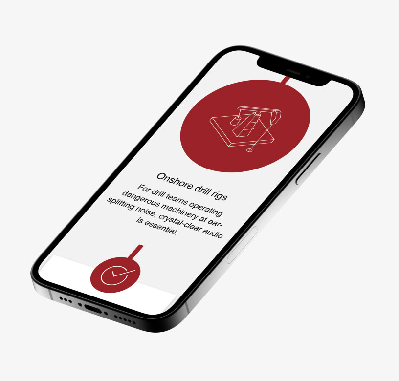 Mobile phone view of long page showing illustration