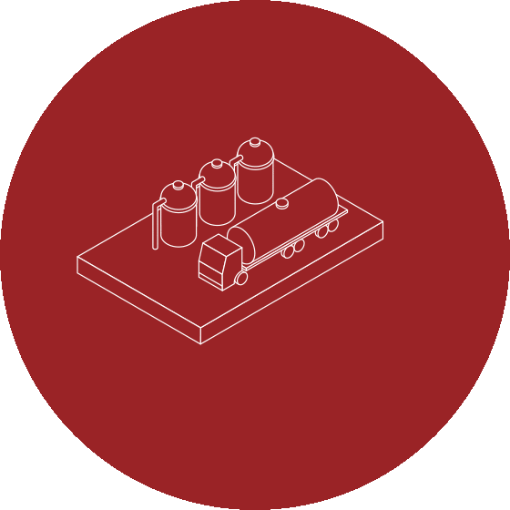 Gif of long transportation hub