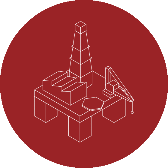 Gif showing offshore oil & gas