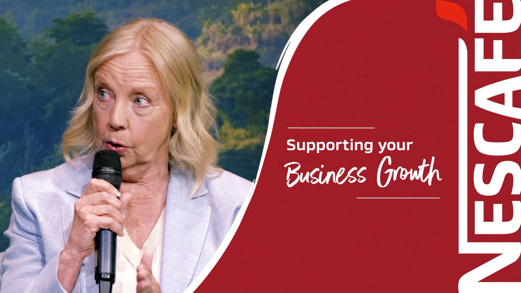 Deborah Meaden for Nestle professional Let's Partner up for Good video series